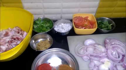 Ingredients for Simple Indian Mutton Curry